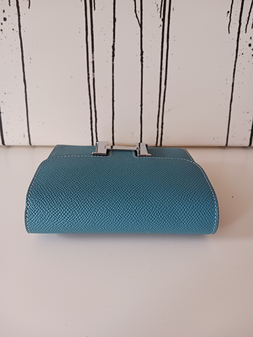 Blue Paon Compact Wallet - Picture 4 of 8